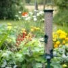 Futtersäule Metall 38 Cm Grün -Geflügelbedarf Verkäufe 2024 31040 seed feeder