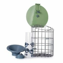 Futtersäule Mit Schutzkäfig „Roundhouse“ -Geflügelbedarf Verkäufe 2024 351680119 compact roundhouse seed feed dv 7196