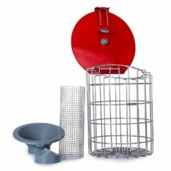 Erdnusssäule Mit Schutzkäfig „Roundhouse“ -Geflügelbedarf Verkäufe 2024 351700119 compact roundhouse peanut feeder dv 7192