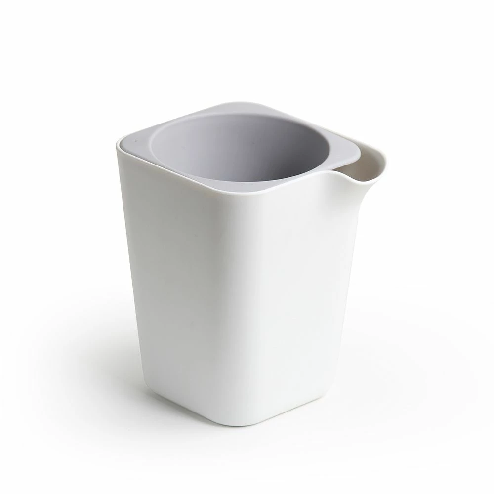 Selbstbewässernder Blumentopf Viereckig, Weiß 3 Selbstbewässernder Blumentopf Viereckig, Weiß