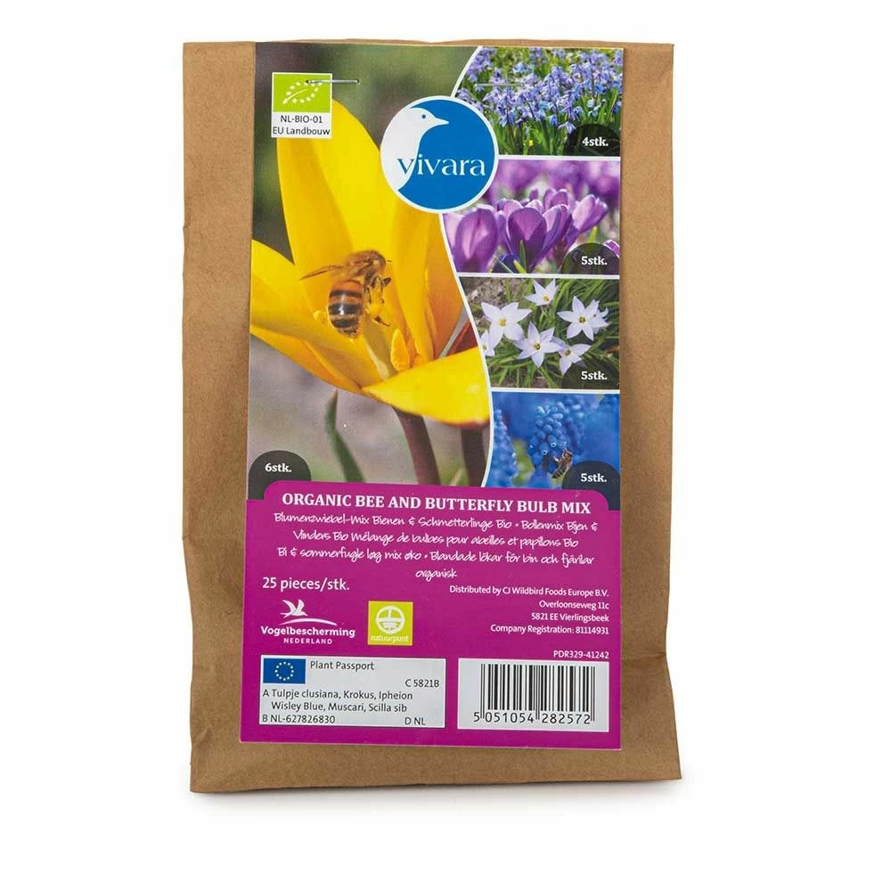 Bio-Blumenzwiebelmix Für Bienen & Schmetterlinge, 25 Stück 5 Bio-Blumenzwiebelmix Für Bienen & Schmetterlinge, 25 Stück – Bild 3