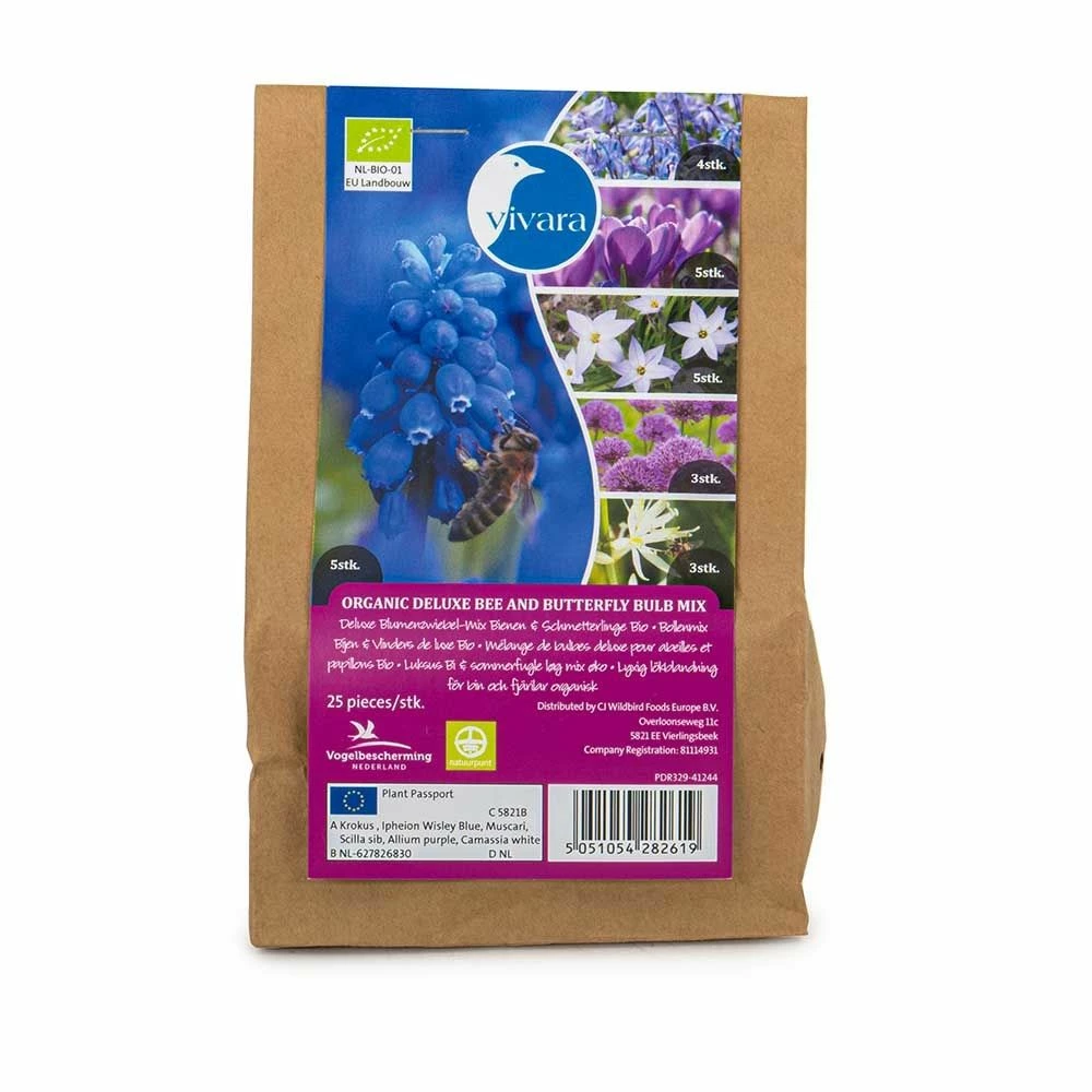Deluxe Bio-Blumenzwiebelmix Bienen & Schmetterlinge, 25 Stück 3 Deluxe Bio-Blumenzwiebelmix Bienen & Schmetterlinge, 25 Stück