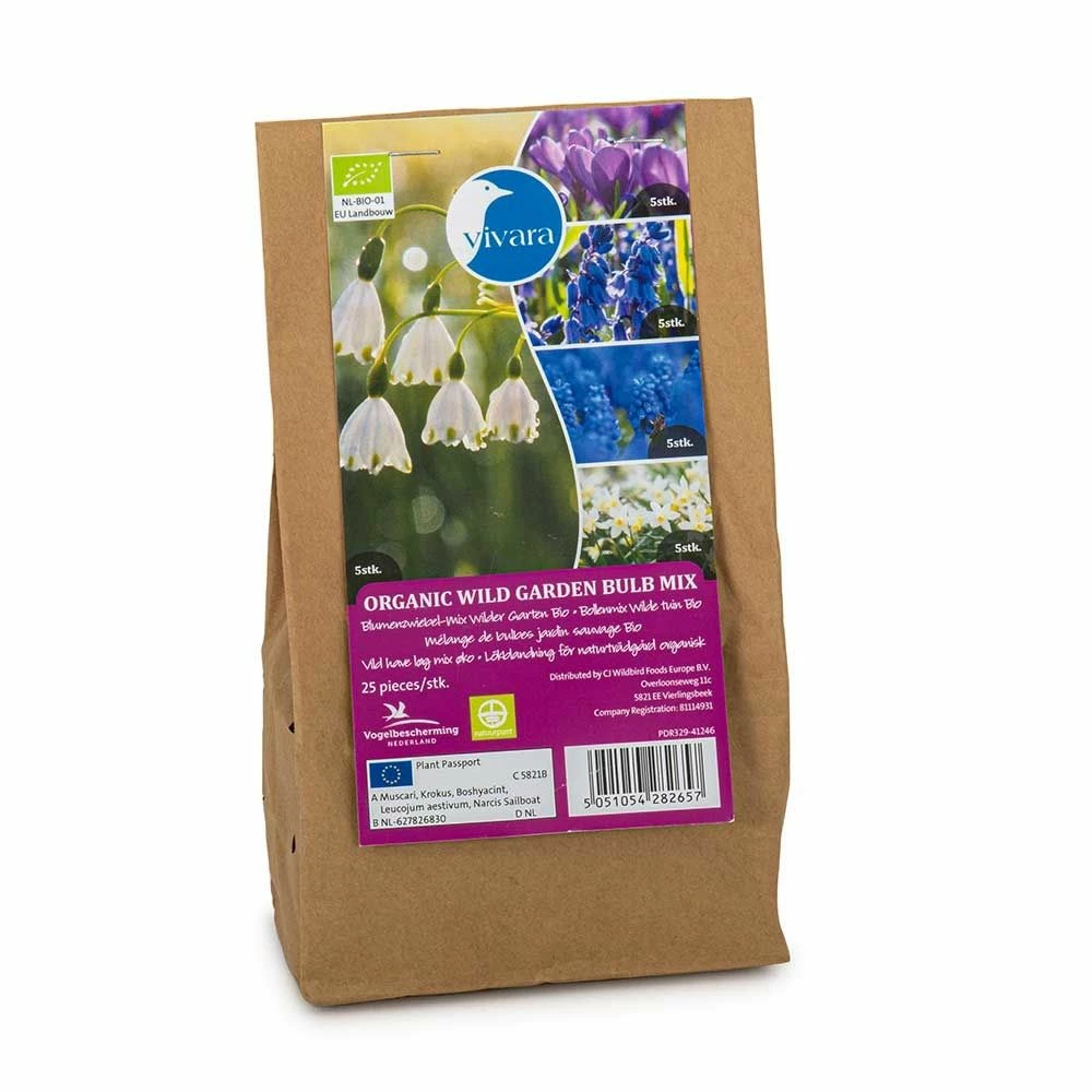 Bio-Blumenzwiebelmix Wilder Garten, 25 Stück 3 Bio-Blumenzwiebelmix Wilder Garten, 25 Stück