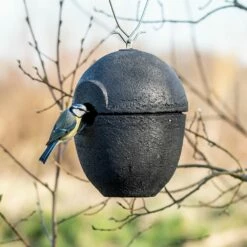 WoodStone-Nistkasten „Malaga“ 32 Mm Schwarz