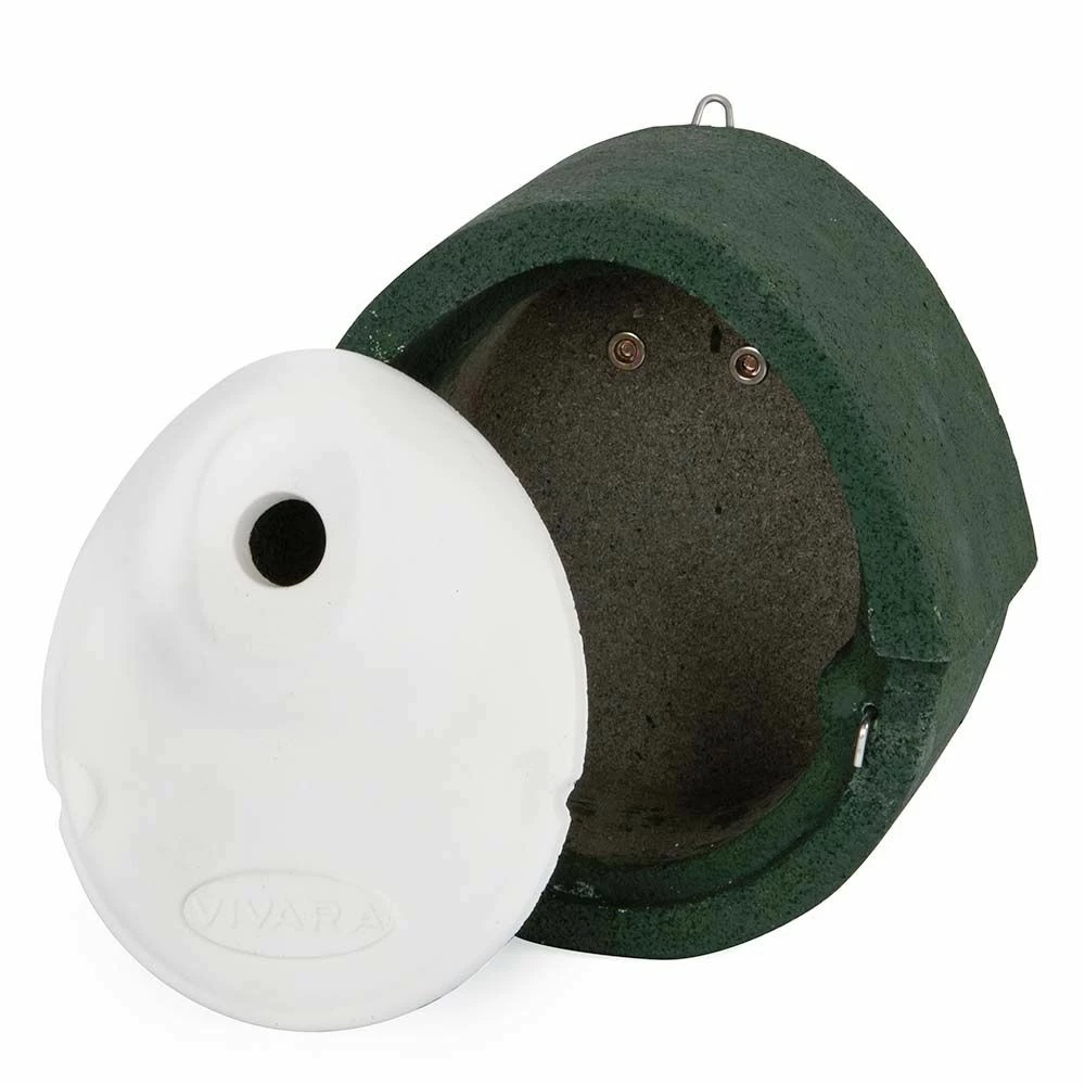 Nistkasten „Alicante“ WoodStone Grün 28 Mm 5 Nistkasten „Alicante“ WoodStone Grün 28 Mm – Bild 3