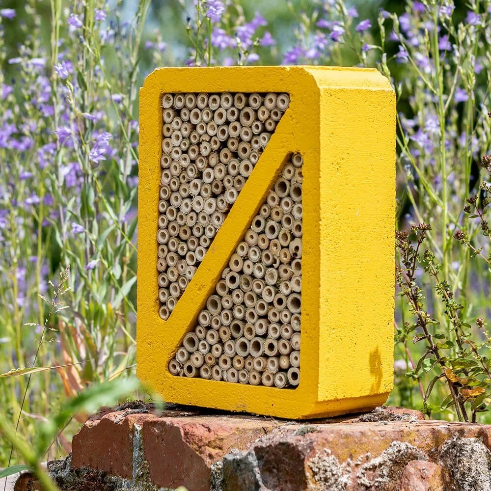 Insektenhotel WoodStone "Salina", Gelb 3 Insektenhotel WoodStone "Salina", Gelb