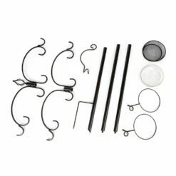 Pfahlsystem (Bodenpfahl) Schwarz -Geflügelbedarf Verkäufe 2024 94075 02 3