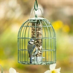 Futtersäule Mit Schutzkäfig „Compact“