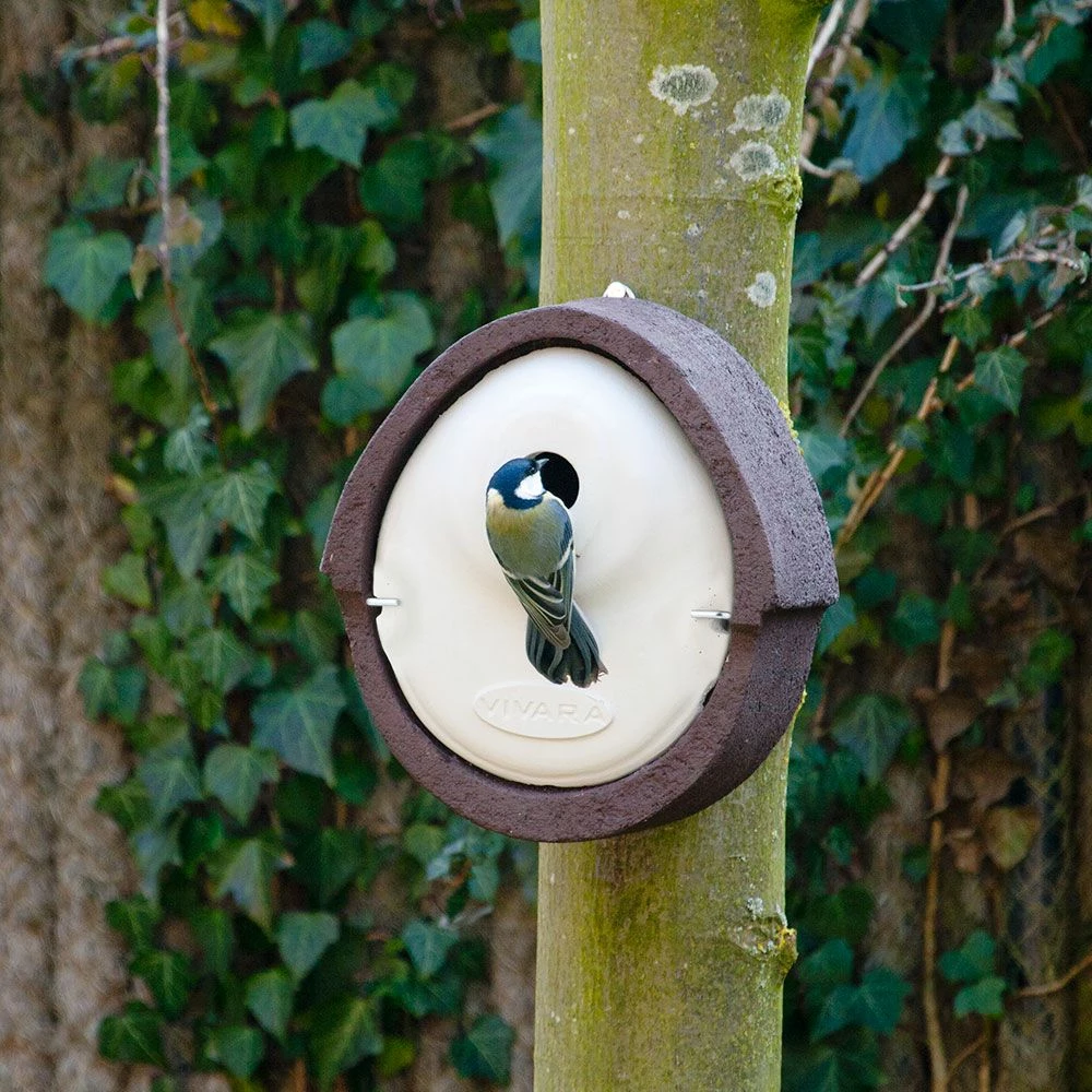 Nistkasten „Alicante“ WoodStone Braun 28 Mm 4 Nistkasten „Alicante“ WoodStone Braun 28 Mm – Bild 2