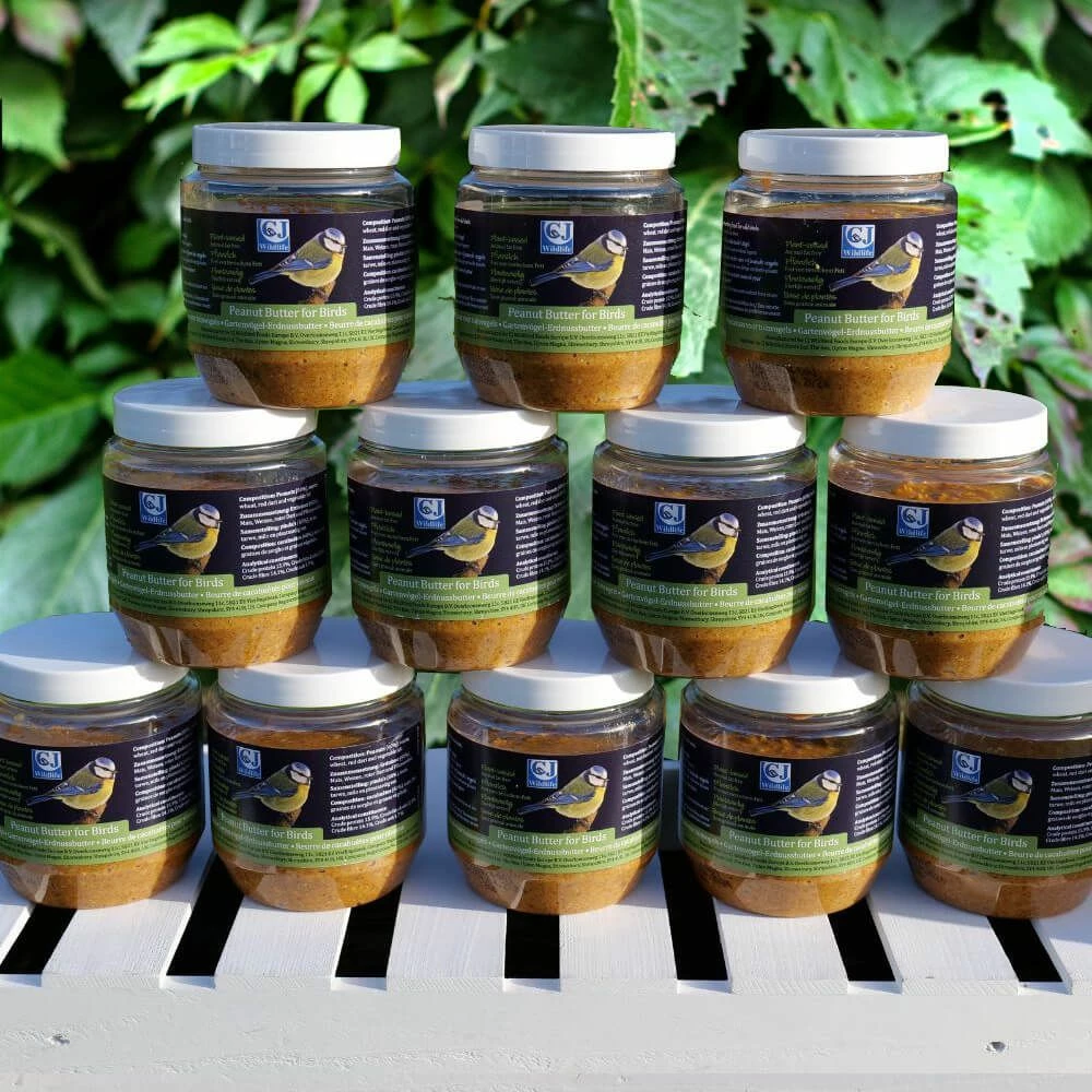 Sparpaket Mit 12 Gläsern Gartenvögel-Erdnussbutter - Proteinreich 2 Sparpaket Mit 12 Gläsern Gartenvögel-Erdnussbutter - Proteinreich
