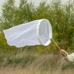 Schmetterlingsnetz Weiss 40 Cm - Aufklappbarer Bügel -Geflügelbedarf Verkäufe 2024 vlindernet wit 40cm 97084 02